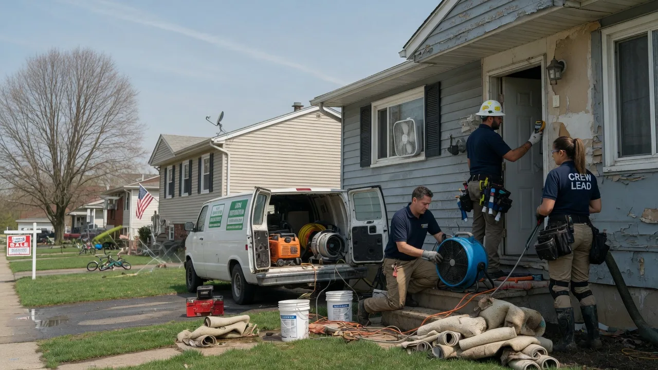 Flood Cleanup in Rancho Cordova, CA near me